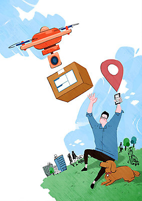 전신 PSD 한마리 공원 남자 인터넷 일러스트 한명 사람 앉기 잔디 성인 생활 초록색 파란색 스마트폰 마을 봄 운반 강아지 스마트 배송 언덕 위치 네비게이션 택배상자 드론 반려 사물인터넷 성인남자한명만 4차산업 모빌리티 국내일러스트 식물 1 계절 공공시설 산업 교통수단 컬러 컨셉 모션 정보기술 핸드폰 스마트기기 반려동물 상자 개 택배 남자한명만 성인남자만 파일형식