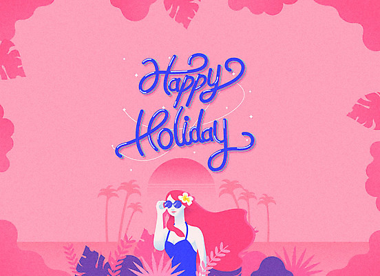 영어 여자 수영복 분홍색 백그라운드 일러스트 한명 사람 상반신 성인 타이포그라피 여름 여름휴가 바캉스 선글라스 야자수 홀리데이 레터링 성인여자한명만 국내일러스트 AI파일 나무 문자 1 옷 계절 안경 컬러 휴가 여자한명만 성인여자만 파일형식 벡터 여름_계절