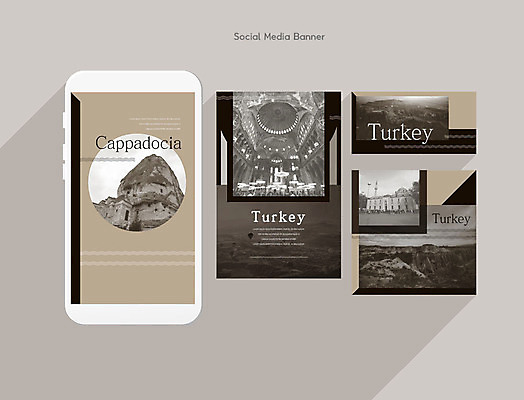 PSD 템플릿 ZIP 여행 웹템플릿 디자인시안 모바일 카파도키아 이벤트 사람없음 스마트폰 세트 열기구 어플리케이션 모바일템플릿 모바일웹 베이지색 소셜네트워크 소셜미디어 웹배너 모바일앱 SNS배너 튀르키예 이미지템플릿 배너 아시아 컬러 항공교통 핸드폰 스마트기기 파일형식