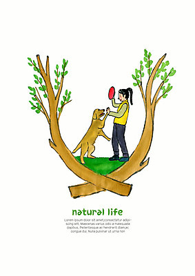 전신 PSD 나무 한마리 라이프스타일 웰빙 여자 반려견 일러스트 자연 수채화 한명 사람 성인 라이프 반려동물 봄 강아지 숲 연습 즐거움 친환경 유기농 원반 내추럴 놀기 반려 성인여자한명만 국내일러스트 식물 동물 1 계절 감정 스포츠용품 모션 생활 환경 개 생태계 여자한명만 성인여자만 파일형식