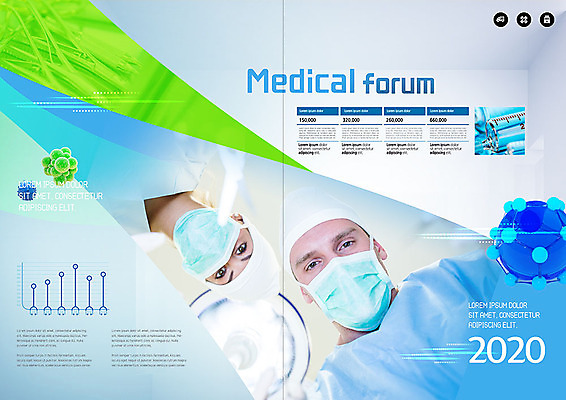 PSD 서양인 외국인 템플릿 표지디자인 북디자인 응시 출판디자인 여자 남자 내지 리플렛 40대 북커버 의학 그래프 세포 마스크 사람 팜플렛 상반신 성인 두명 초록색 파란색 의료진 의사 수술 전문직 수술복 수술실 수술도구 이미지템플릿 직업 시선 컬러 중년 인종 치료 의학용품 가운 파일형식