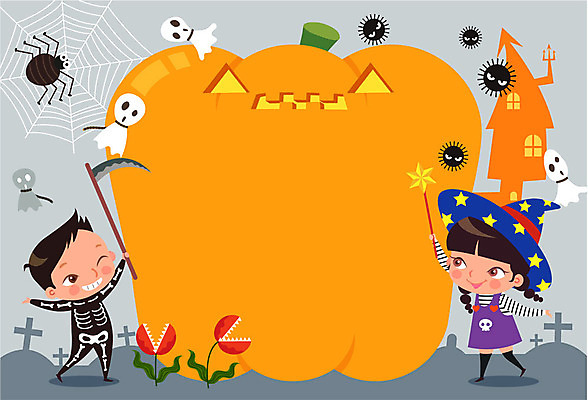 전신 여자 기념일 남자 어린이 십자가 일러스트 호박 해골 프레임 사람 이벤트 두명 축제 할로윈 마술 공동묘지 성 유령 거미줄 즐거움 마녀 거미 이벤트의상 낫 마법사모자 잭오랜턴 프레임일러스트 국내일러스트 AI파일 모자_잡화 건축물 옷 감정 곤충 채소 뼈 무덤 파일형식 벡터