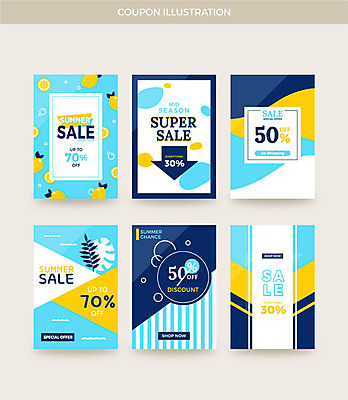배너 화살표 세로배너 일러스트 사람없음 여름 파란색 세트 세일 원형 삼각형 시원함 레몬 쿠폰 상큼 국내일러스트 AI파일 도형 계절 컬러 과일 세로 파일형식 벡터