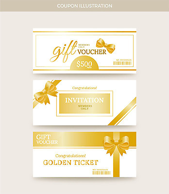 배너 가로배너 리본 일러스트 사람없음 세트 세일 금색 고급 상품권 쿠폰 바코드 결제 초대장 기프트카드 국내일러스트 AI파일 컬러 컨셉 카드_감사 가로 카드 파일형식 벡터
