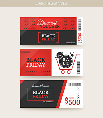 배너 가로배너 일러스트 사람없음 빨간색 쇼핑 세트 세일 검은색 쇼핑카 상품권 쿠폰 바코드 결제 초대장 블랙프라이데이 기프트카드 국내일러스트 AI파일 컬러 데이이벤트 카드_감사 가로 카트 카드 파일형식 벡터