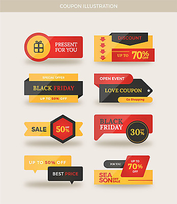 화살표 말풍선 일러스트 프레임 사랑 사람없음 빨간색 선물상자 세트 노란색 라벨 세일 검은색 쿠폰 할인쿠폰 블랙프라이데이 국내일러스트 AI파일 감정 컬러 데이이벤트 선물 상자 파일형식 벡터