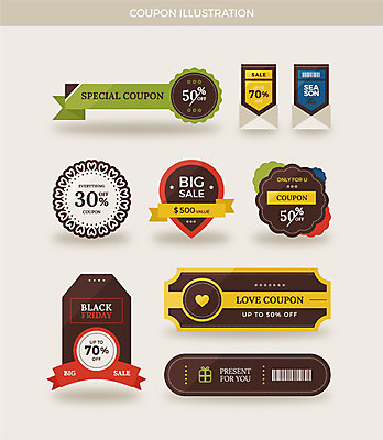 리본 일러스트 편지봉투 프레임 사랑 사람없음 세트 컬러풀 라벨 세일 쿠폰 바코드 할인쿠폰 블랙프라이데이 국내일러스트 AI파일 감정 컬러 데이이벤트 봉투 편지 파일형식 벡터