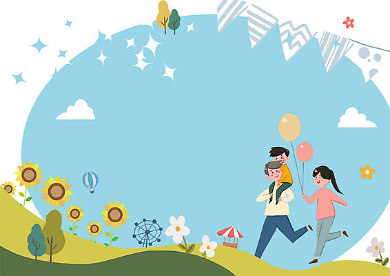 전신 PSD 나무 구름 여자 남자 어린이 일러스트 가족 하늘 엄마 해바라기 따뜻함 들기 사람 성인 세명 달리기 태양 화목 놀이공원 자녀 목마 5월 언덕 즐거움 5월행사 대관람차 가정의달 풍선 국내일러스트 자연요소 식물 꽃 감정 컨셉 관계 모션 이벤트 테마파크 날짜 놀이기구 파일형식