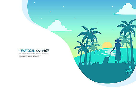 전신 구름 여자 실루엣 별 바다 일러스트 휴가 한명 사람 성인 해변 여름 여름휴가 바캉스 컬러풀 야자수 태양 캐리어 일몰 열대식물 즐거움 휴양지 열대잎 챙모자 성인여자한명만 트로피컬아트 국내일러스트 AI파일 자연요소 나무 식물 모자_잡화 1 계절 감정 컬러 잎 촬영기법 노을 여행가방 장소 그림 여자한명만 성인여자만 파일형식 벡터 여름_계절