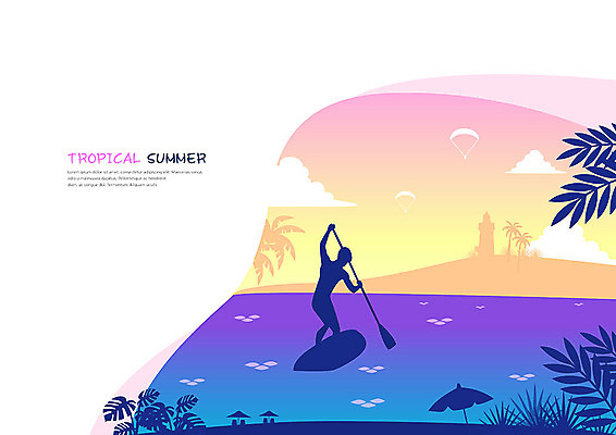 전신 구름 남자 실루엣 바다 섬 일러스트 휴가 등대 한명 사람 성인 해변 여름 여름휴가 바캉스 컬러풀 야자수 파라솔 서핑보드 서핑 열대식물 즐거움 휴양지 패러글라이딩 성인남자한명만 트로피컬아트 국내일러스트 AI파일 자연요소 나무 식물 1 계절 감정 스포츠 컬러 촬영기법 장소 수상스포츠 보드_스포츠 그림 남자한명만 성인남자만 파일형식 벡터 여름_계절