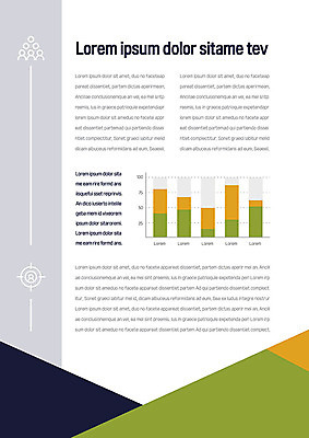 템플릿 내지 비즈니스 그래프 사람없음 초록색 검은색 주황색 회색 과녁판 프레젠테이션 문서템플릿 서식 레이아웃 제안서 조준 대각선 이미지템플릿 AI파일 선 컬러 파일형식 벡터