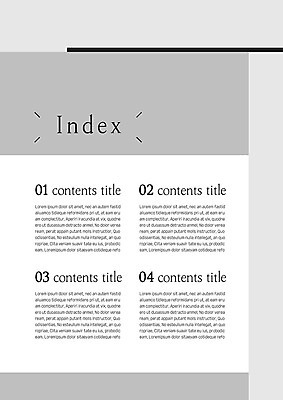 템플릿 내지 선 비즈니스 사람없음 회색 프레젠테이션 문서템플릿 직선 서식 레이아웃 제안서 인덱스 순서 목차 이미지템플릿 AI파일 컬러 파일형식 벡터