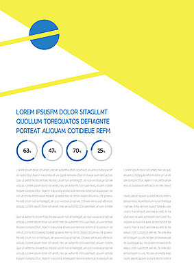 템플릿 내지 비즈니스 그래프 사람없음 파란색 노란색 원형 삼각형 프레젠테이션 문서템플릿 직선 서식 레이아웃 제안서 형광 이미지템플릿 AI파일 도형 선 컬러 빛 파일형식 벡터