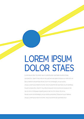 템플릿 표지 비즈니스 사람없음 파란색 노란색 원형 프레젠테이션 문서템플릿 직선 서식 레이아웃 제안서 형광 이미지템플릿 AI파일 도형 선 컬러 빛 파일형식 벡터