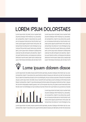 템플릿 내지 비즈니스 전구 그래프 아이디어 사람없음 검은색 프레젠테이션 문서템플릿 서식 레이아웃 제안서 베이지색 이미지템플릿 AI파일 컬러 컨셉 파일형식 벡터