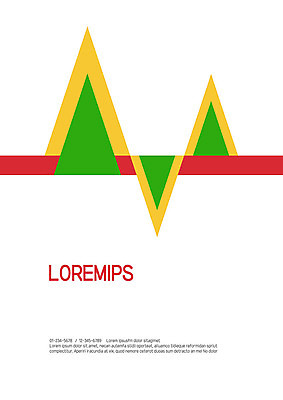 템플릿 표지 비즈니스 사람없음 빨간색 초록색 컬러풀 노란색 흰색 삼각형 프레젠테이션 문서템플릿 서식 레이아웃 문서 제안서 이미지템플릿 AI파일 도형 컬러 파일형식 벡터