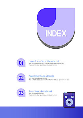 템플릿 내지 음악 비즈니스 사람없음 보라색 스피커 프레젠테이션 문서템플릿 서식 레이아웃 문서 제안서 인덱스 순서 목차 이미지템플릿 AI파일 컬러 음향기기 문화예술 파일형식 벡터