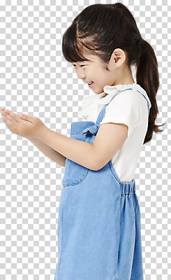 편집이미지 응시 여자 어린이 손바닥 한명 미소 누끼 사람 소녀 상반신 옆모습 한국인 즐거움 PNG 소녀한명만 편집소스 1 손 시선 감정 뷰포인트 표정 동양인 여자한명만 소녀만 파일형식
