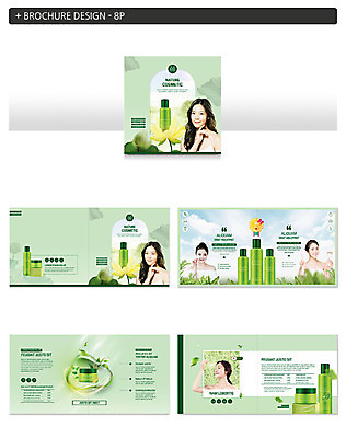 템플릿 여자 ZIP 과학 연꽃 사람 팜플렛 여러명 상반신 20대 성인 초록색 연두색 뷰티 화장품 한국인 미용사 스킨케어 자연주의 성인여자만 인디자인 INDD 이미지템플릿 직업 꽃 컬러 다수 동양인 청년 여자만 성인만 파일형식