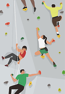 전신 여자 남자 줄 스포츠 일러스트 실내 사람 여러명 상반신 성인 취미 운동 회색 잡기 오르기 클라이밍 워라밸 국내일러스트 AI파일 컬러 다수 모션 건강 내부 등반 신조어 파일형식 벡터