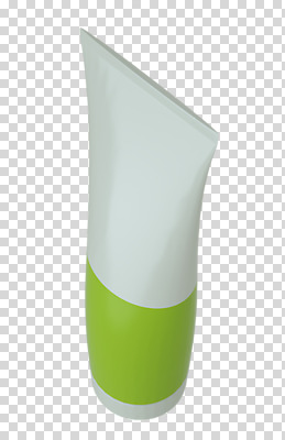 편집 편집이미지 사람없음 연두색 하이앵글 한개 3D소스 3D 디지털합성 오브젝트 치약 PNG 튜브용기 목업 편집소스 1 뷰포인트 초록색 위생용품 용기_그릇 파일형식