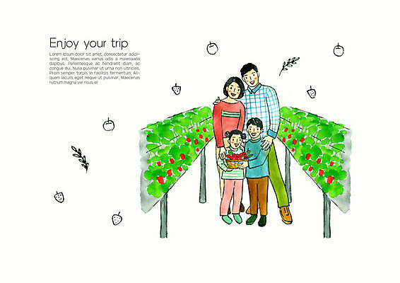 전신 PSD 여자 남자 딸 아들 어린이 여행 일러스트 가족 딸기 엄마 수채화 가족여행 들기 사람 여러명 성인 소풍 바구니 화목 봄 수확 체험 아빠 즐거움 농장체험 비닐하우스 딸기밭 봄소풍 딸기농장 국내일러스트 계절 감정 다수 컨셉 밭 농업 과일 관계 모션 농장 야외활동 체험학습 파일형식