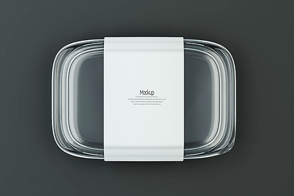 PSD 편집이미지 회색배경 사람없음 한개 3D소스 3D 용기 디지털합성 패키지 도시락통 알루미늄 목업 편집3D 1 그릇 백그라운드 회색 용기_그릇 파일형식