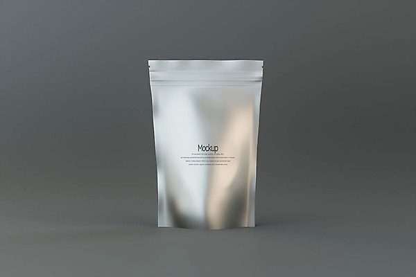 PSD 편집이미지 회색배경 사람없음 한개 3D소스 3D 디지털합성 패키지 알루미늄 목업 지퍼백 커피백 편집3D 1 백그라운드 회색 커피용품 파일형식