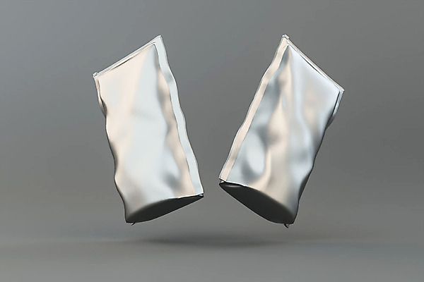 PSD 편집이미지 회색배경 사람없음 3D소스 3D 두개 디지털합성 패키지 알루미늄 목업 지퍼백 커피백 편집3D 백그라운드 2 회색 커피용품 파일형식