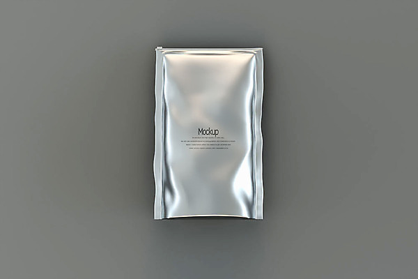 PSD 편집이미지 회색배경 사람없음 한개 3D소스 3D 디지털합성 패키지 알루미늄 목업 지퍼백 커피백 편집3D 1 백그라운드 회색 커피용품 파일형식