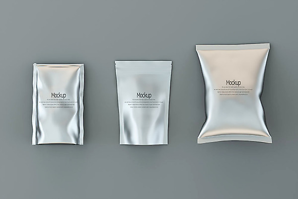 PSD 편집이미지 회색배경 사람없음 3D소스 3D 과자 디지털합성 패키지 알루미늄 목업 지퍼백 커피백 편집3D 백그라운드 디저트 회색 커피용품 파일형식