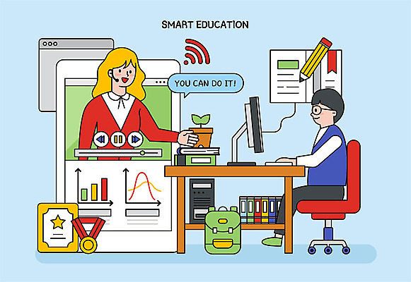 학생 여자 교육 남자 화분 의자 일러스트 청소년 수업 모바일 그래프 책가방 사람 성인 두명 책 스마트폰 컴퓨터 연필 모니터 교사 상패 메달 스마트 와이파이 동영상 온라인강의 온택트 랜선라이프 국내일러스트 AI파일 직업 라이프스타일 가구 컨셉 가방 학용품 전자제품 핸드폰 스마트기기 필기구 강의 상_우승 무선인터넷 상_상패 파일형식 벡터 언택트