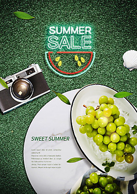 PSD 편집이미지 여유 컨셉 포도 여름음식 수박 잔디 사람없음 야외 초록색 여름 여름휴가 바캉스 하이앵글 세일 카메라 즐거움 오브젝트 청포도 네온 네온아트 제철과일 이미지편집 식물 계절 감정 음식 뷰포인트 컬러 과일 휴가 전자제품 제철 파일형식 여름_계절