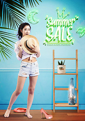 전신 PSD 편집이미지 모자 여자 여유 구두 사다리 조명 실내 한명 서기 들기 사람 성인 앞모습 여름 30대 파란색 여름휴가 바캉스 세일 한국인 열대식물 즐거움 준비 네온 설렘 성인여자한명만 네온아트 이미지편집 식물 1 잡화 계절 감정 뷰포인트 컬러 신발 모션 휴가 동양인 내부 장년 도구 여자한명만 성인여자만 파일형식 여름_계절