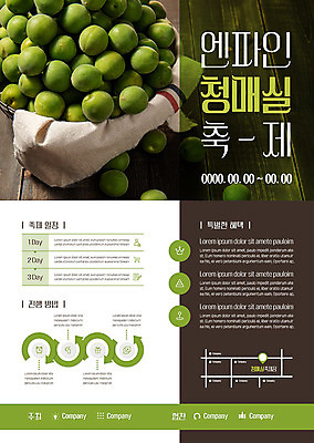 템플릿 포스터 이벤트 사람없음 초록색 축제 여러개 계획 약도 매실 지역축제 포스터템플릿 대한민국축제 매실축제 이미지템플릿 AI파일 컬러 다수 컨셉 지도 파일형식 벡터