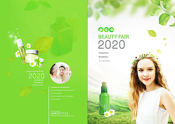 PSD 서양인 외국인 템플릿 표지디자인 북디자인 출판디자인 여자 표지 리플렛 잎 북커버 자연 팜플렛 잔디 20대 성인 두명 초록색 30대 뷰티 세일 화관 화장품 한국인 스킨케어 내추럴 수분크림 성인여자만 이미지템플릿 식물 꽃 컬러 사람 동양인 인종 청년 장년 생태계 여자만 성인만 파일형식