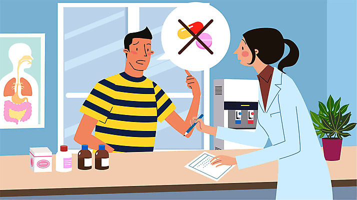 여자 남자 화분 종이 일러스트 경고 설명 성인 두명 약 펜 문 약병 약국 처방 알레르기 약사 정수기 성인만 국내일러스트 AI파일 의학 모션 사람 필기구 질병 병_담는 파일형식 벡터