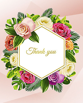 PSD 꽃 여러송이 잎 꽃백그라운드 일러스트 프레임 사람없음 컬러풀 장미 감사카드 감사 꽃프레임 프레임일러스트 국내일러스트 카드프레임 식물 감정 컬러 다수 백그라운드 카드_감사 파일형식