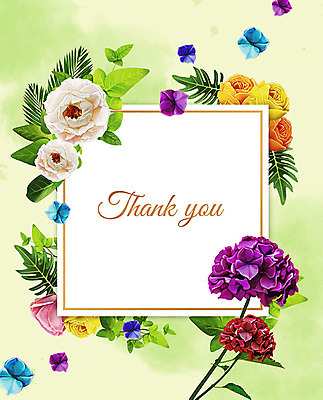 PSD 꽃 여러송이 잎 꽃백그라운드 일러스트 프레임 사람없음 컬러풀 감사카드 감사 꽃프레임 프레임일러스트 국내일러스트 카드프레임 식물 감정 컬러 다수 백그라운드 카드_감사 파일형식