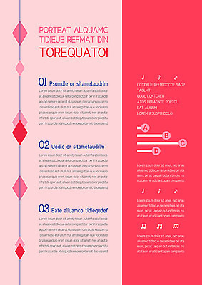 도형 템플릿 내지 선 분홍색 비즈니스 사람없음 프레젠테이션 문서템플릿 서식 레이아웃 문서 제안서 마름모 겹침 이미지템플릿 AI파일 컬러 파일형식 벡터