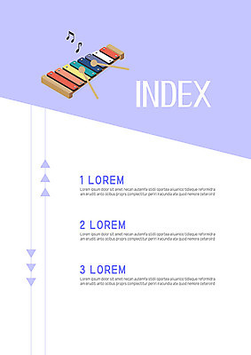 템플릿 내지 음악 음표 비즈니스 문화예술 사람없음 보라색 프레젠테이션 문서템플릿 서식 레이아웃 문서 제안서 인덱스 실로폰 지오메트릭 이미지템플릿 AI파일 기호 컬러 타악기 파일형식 벡터