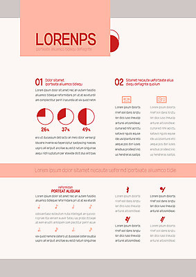 템플릿 내지 비즈니스 그래프 사람없음 빨간색 사각형 원형 프레젠테이션 문서템플릿 모던 서식 레이아웃 문서 제안서 겹침 이미지템플릿 AI파일 도형 컬러 파일형식 벡터