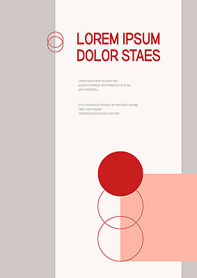 템플릿 표지 비즈니스 사람없음 빨간색 사각형 원형 프레젠테이션 문서템플릿 모던 서식 레이아웃 문서 제안서 겹침 이미지템플릿 AI파일 도형 컬러 파일형식 벡터