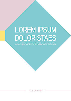 도형 템플릿 표지 비즈니스 사람없음 컬러풀 프레젠테이션 문서템플릿 서식 레이아웃 문서 제안서 파스텔톤 이미지템플릿 AI파일 컬러 파일형식 벡터