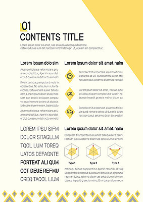 도형 템플릿 내지 무늬 비즈니스 사람없음 노란색 삼각형 프레젠테이션 문서템플릿 서식 레이아웃 문서 제안서 이미지템플릿 AI파일 컬러 파일형식 벡터