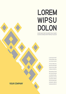 도형 템플릿 표지 무늬 비즈니스 사람없음 노란색 삼각형 프레젠테이션 문서템플릿 서식 레이아웃 문서 제안서 이미지템플릿 AI파일 컬러 파일형식 벡터