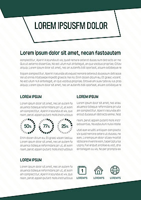 템플릿 내지 비즈니스 그래프 사람없음 초록색 프레젠테이션 문서템플릿 서식 레이아웃 문서 제안서 이미지템플릿 AI파일 컬러 파일형식 벡터