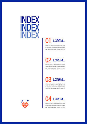 템플릿 내지 비즈니스 사람없음 파란색 반짝임 보석 프레젠테이션 문서템플릿 서식 레이아웃 문서 다이아몬드 제안서 인덱스 이미지템플릿 AI파일 컬러 모션 광석 파일형식 벡터