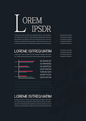 템플릿 내지 비즈니스 그래프 사람없음 검은색 프레젠테이션 문서템플릿 서식 레이아웃 문서 제안서 이미지템플릿 AI파일 컬러 파일형식 벡터