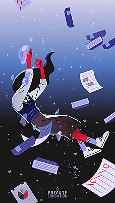 학생 여학생 여자 교육 일러스트 청소년 스트레스 피곤 한명 사람 10대 책 물 십대라이프스타일 시험 시험지 학원 노예교육 무기력 부정적 사교육 침몰 십대여자한명만 번아웃증후군 증후군 국내일러스트 AI파일 자연요소 1 라이프스타일 감정 컨셉 질병 사회이슈 여자한명만 십대여자만 파일형식 벡터